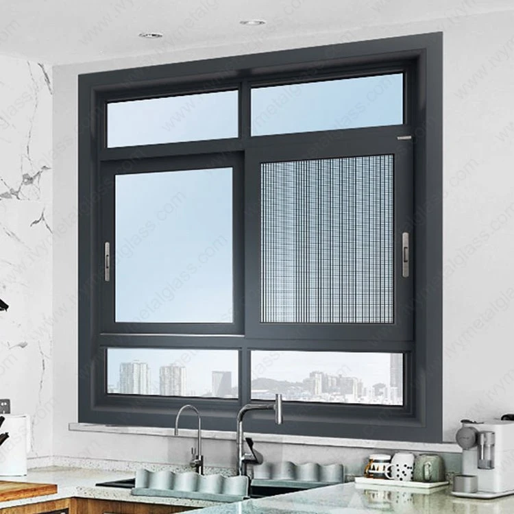 Elegante skydevinduer i aluminium