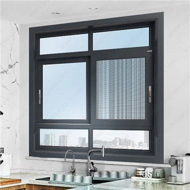 Elegante skydevinduer i aluminium