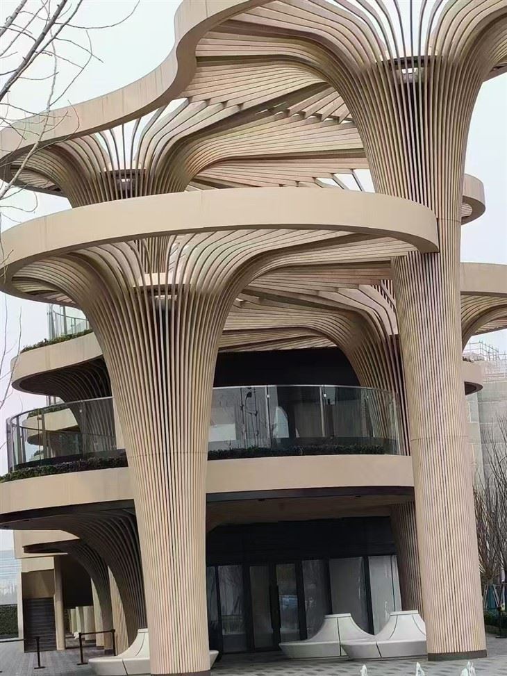 Curved Aluminum Panels factory