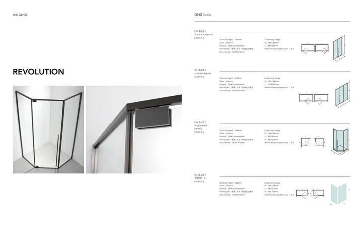 Long Handle Diamond Shower Room